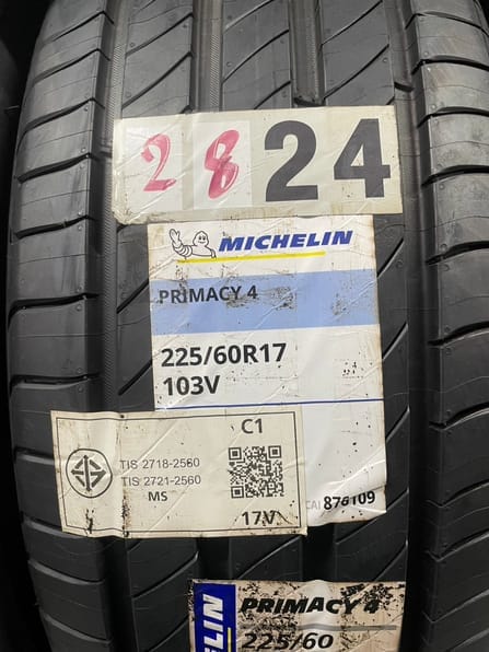 ยางรถยนต์ MICHELIN รุ่น PRIMACY4 ขนาด 225/50R18 จำนวน 4 เส้น _4